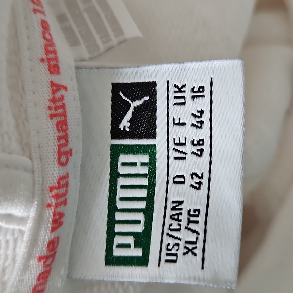 Puma White and Red Hoodie - Picture 8 of 9